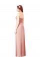 Sweetheart Long Soft Chiffon Bliss Pink Sleeveless Bridesmaid Dress Darwin