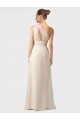 One Shoulder Long Soft Chiffon Black Sleeveless Bridesmaid Dress Darwin