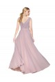 High Neck Long Soft Chiffon Primrose Sleeveless Formal Evening Gown / Prom Dress / Bridesmaid Dress Darwin