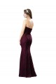 Sweetheart Long Lace Grape Sleeveless Bridesmaid Dress Darwin