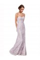 Sweetheart Long Lace Sleeveless Bridesmaid Dress / Evening Dress Darwin