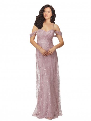 Sweetheart Long Lace Sleeveless Bridesmaid Dress Darwin