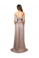 Strapless Long Sequin Champagne Sleeveless Formal Evening Gown / Prom Dress / Bridesmaid Dress Darwin