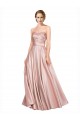 Strapless Long Stretch Satin Sleeveless Black Tie Evening Gown / Prom Dress / Bridesmaid Dress Darwin