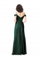 Spaghetti Straps Long Stretch Satin Hunter Sleeveless Formal Evening Gown / Prom Dress / Bridesmaid Dress Darwin