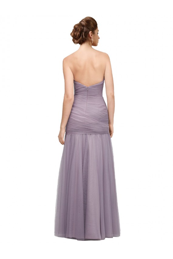 Sweetheart Long Tulle Heather Sleeveless Bridesmaid Dress Darwin