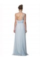 One Shoulder Long Tulle Mist Sleeveless Bridesmaid Dress Darwin